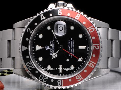 rolex gmt master 2 nero e rosso|rolex gmt master ii.